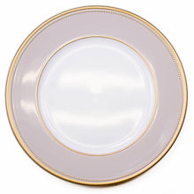 13" Bradford Charger - Pink & Gold