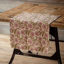 Clematis Botanical Print Cotton Dish Towel