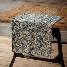 Cornflower Botanical Print Cotton Dish Towel