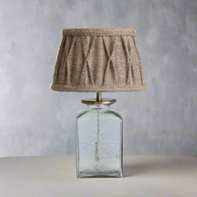 glass-lamp-with-pintucked-jute-shade