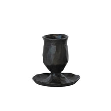 2.25" Hand-Forged Cast Iron Taper Candle Holder