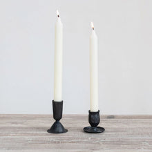 2.25" Hand-Forged Cast Iron Taper Candle Holder
