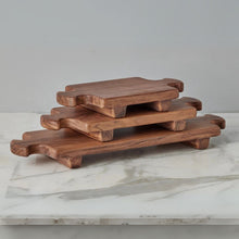 Normandy Footed Cheese Board - Medium