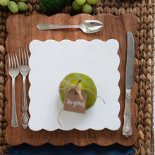 Square Scalloped Board Duo