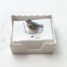 5.75" Stoneware Napkin Holder