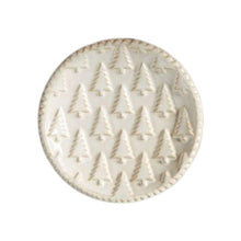 White Christmas Tidbit Plate - 4 Design Options