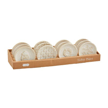 White Christmas Tidbit Plate - 4 Design Options
