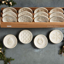 White Christmas Tidbit Plate - 4 Design Options