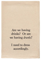 Being Friends With You Tea Towel