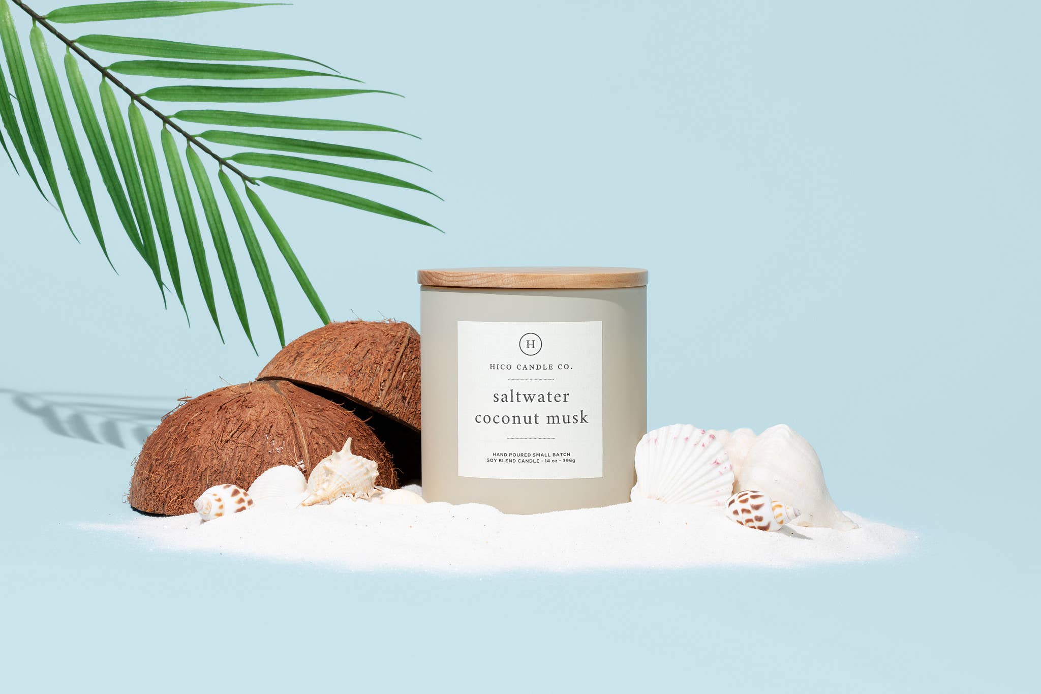 Saltwater Coconut Musk 14oz. Candle