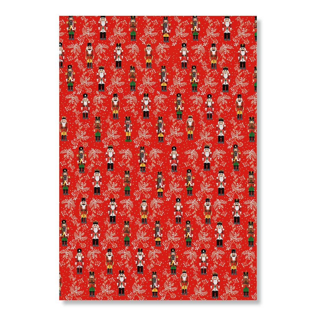 Nutcracker Christmas Wrapping Paper Book