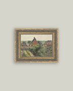 Near the Garden Framed Antique Art