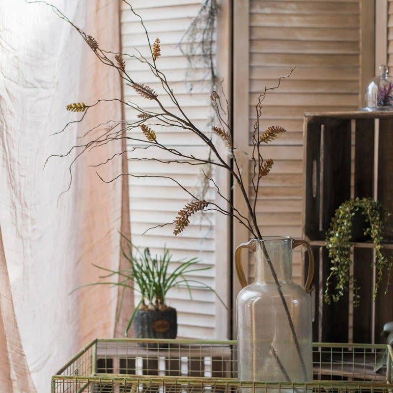 Dried Ling Yu Grass Stem 47"