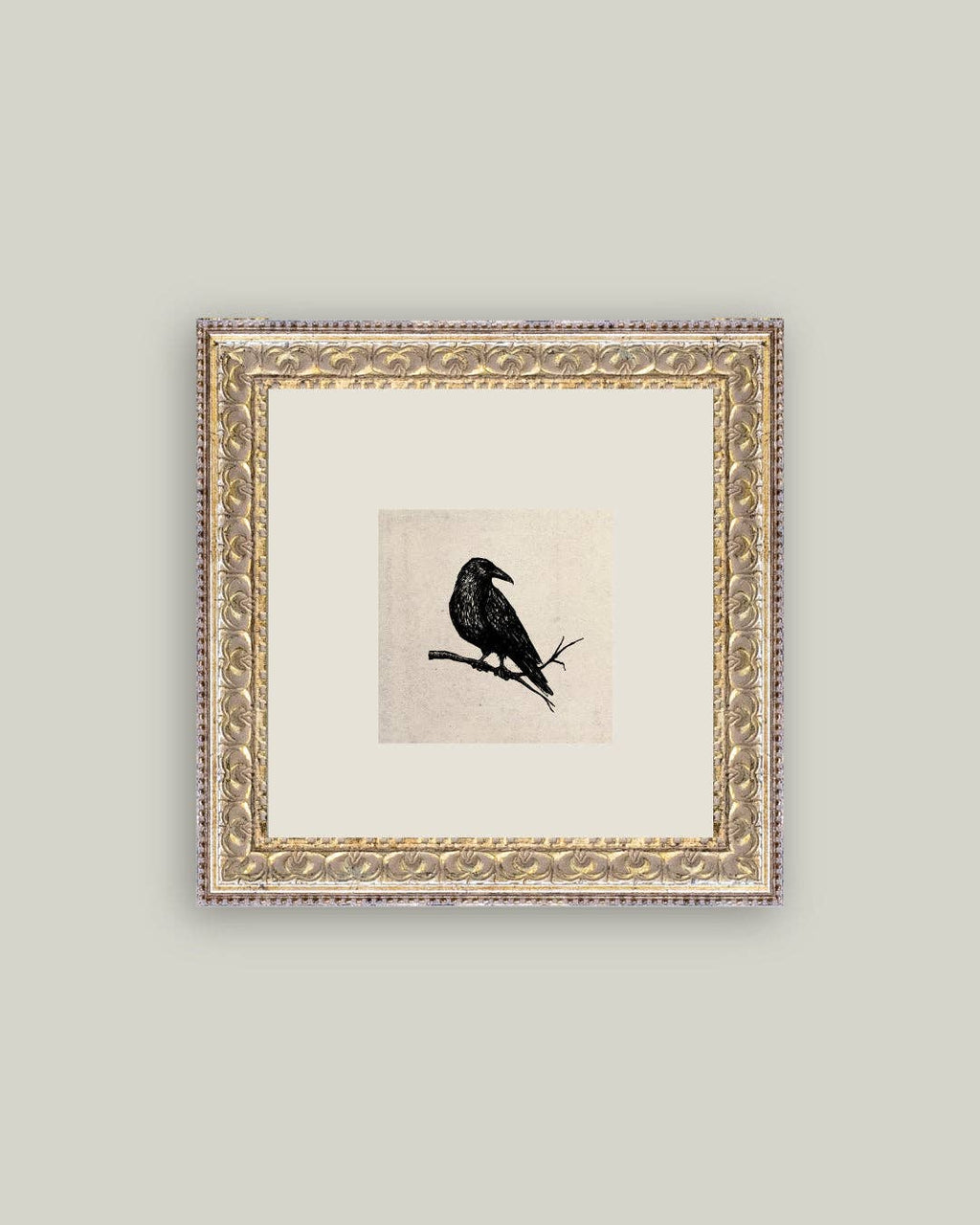 Crow Framed
