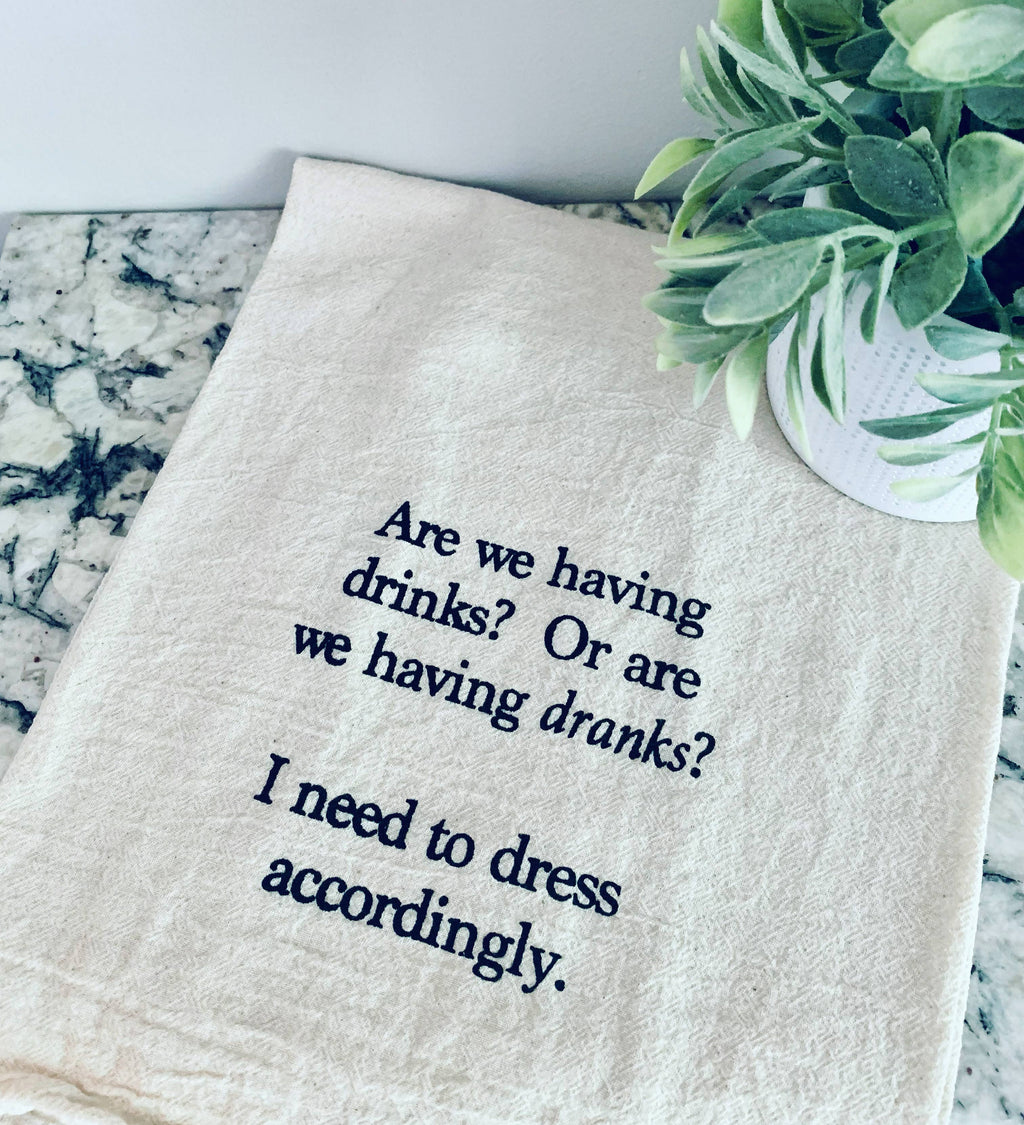 Being Friends With You Tea Towel