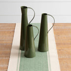 Green Metal Pitchers Lg