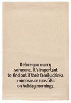 Being Friends With You Tea Towel