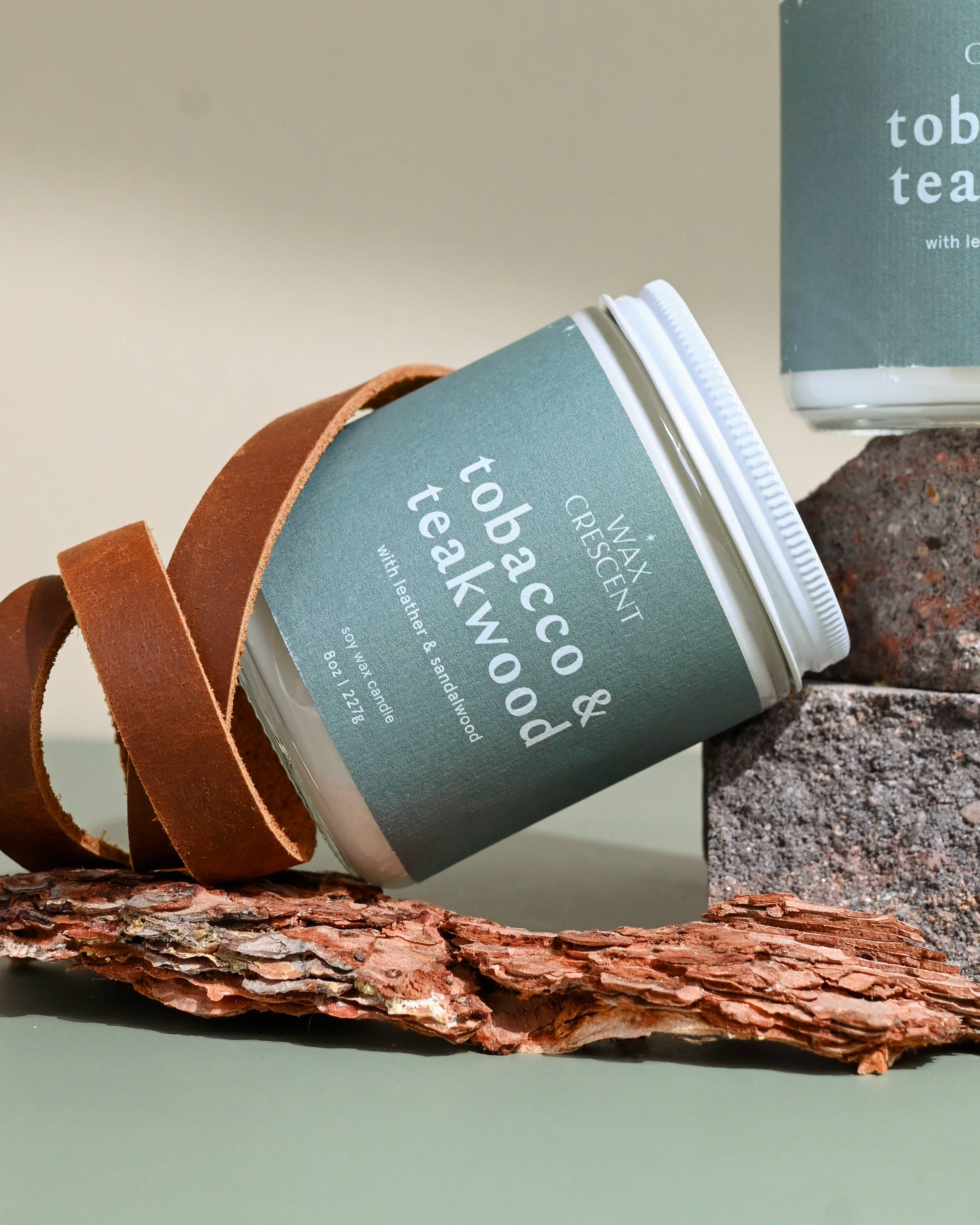 Tobacco & Teakwood Soy Wax Candle