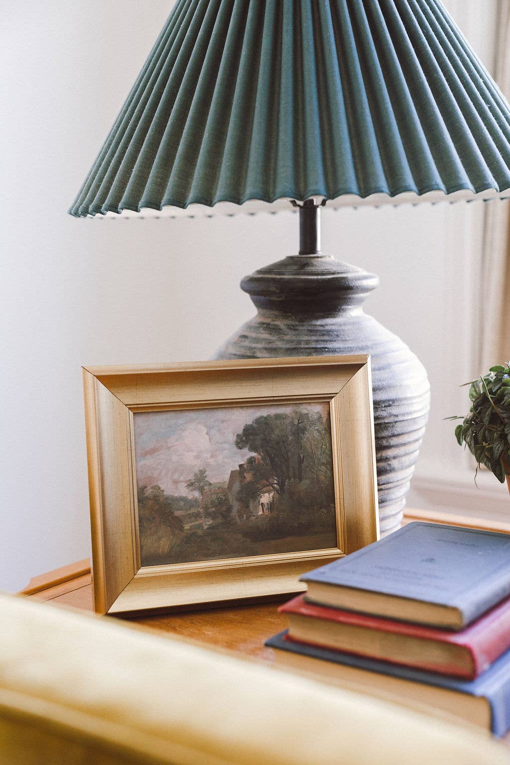 Willy Lott's House Framed Antique Art