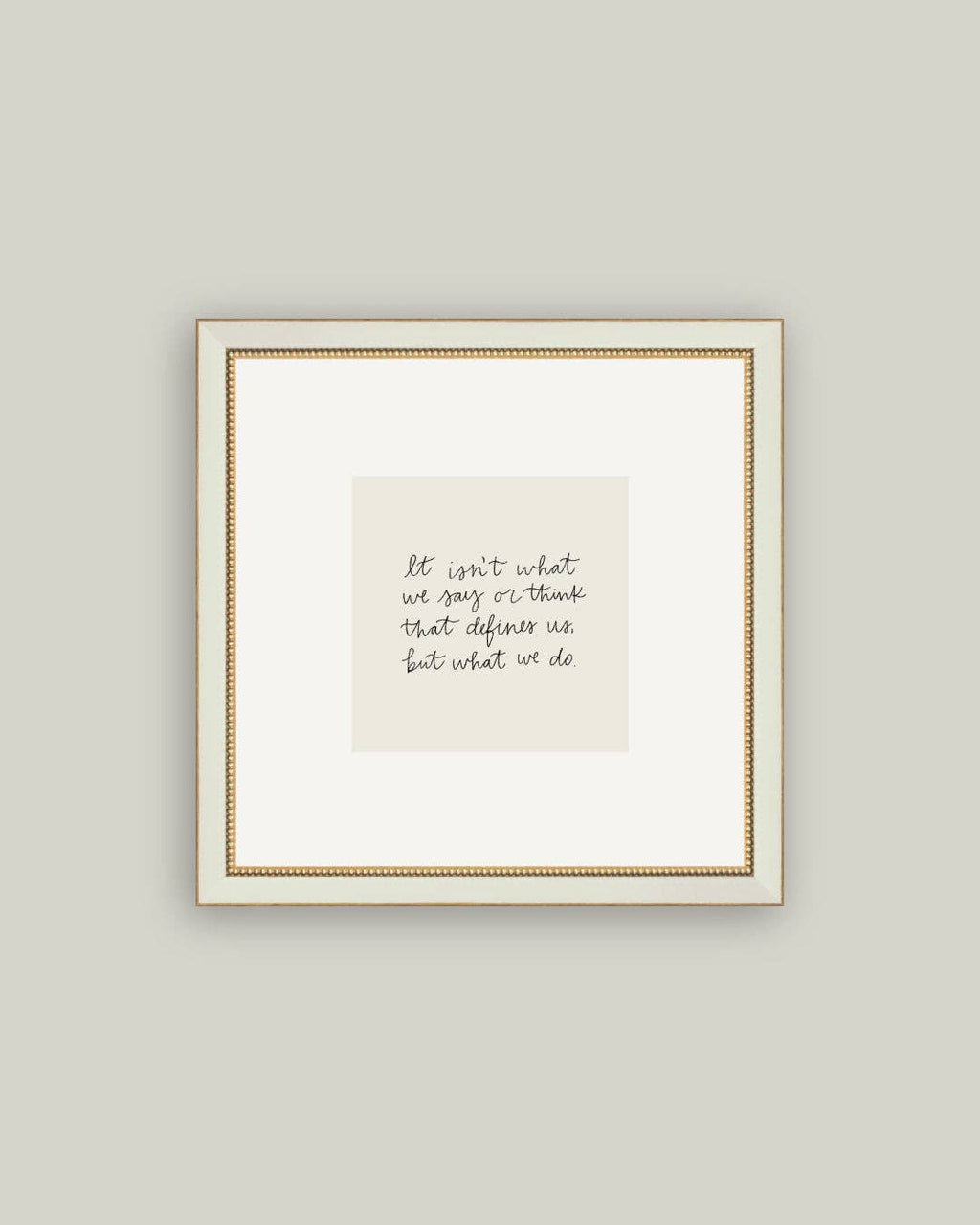 It Isn't Framed Antique Art