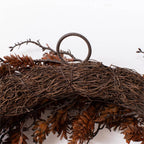 Pine Cone Brown Wreath