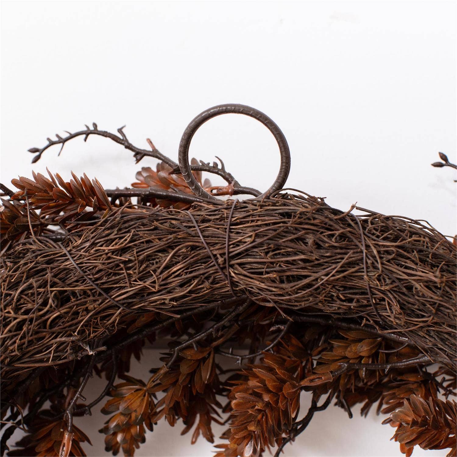Pine Cone Brown Wreath
