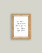 You Don't Need Framed Antique Art