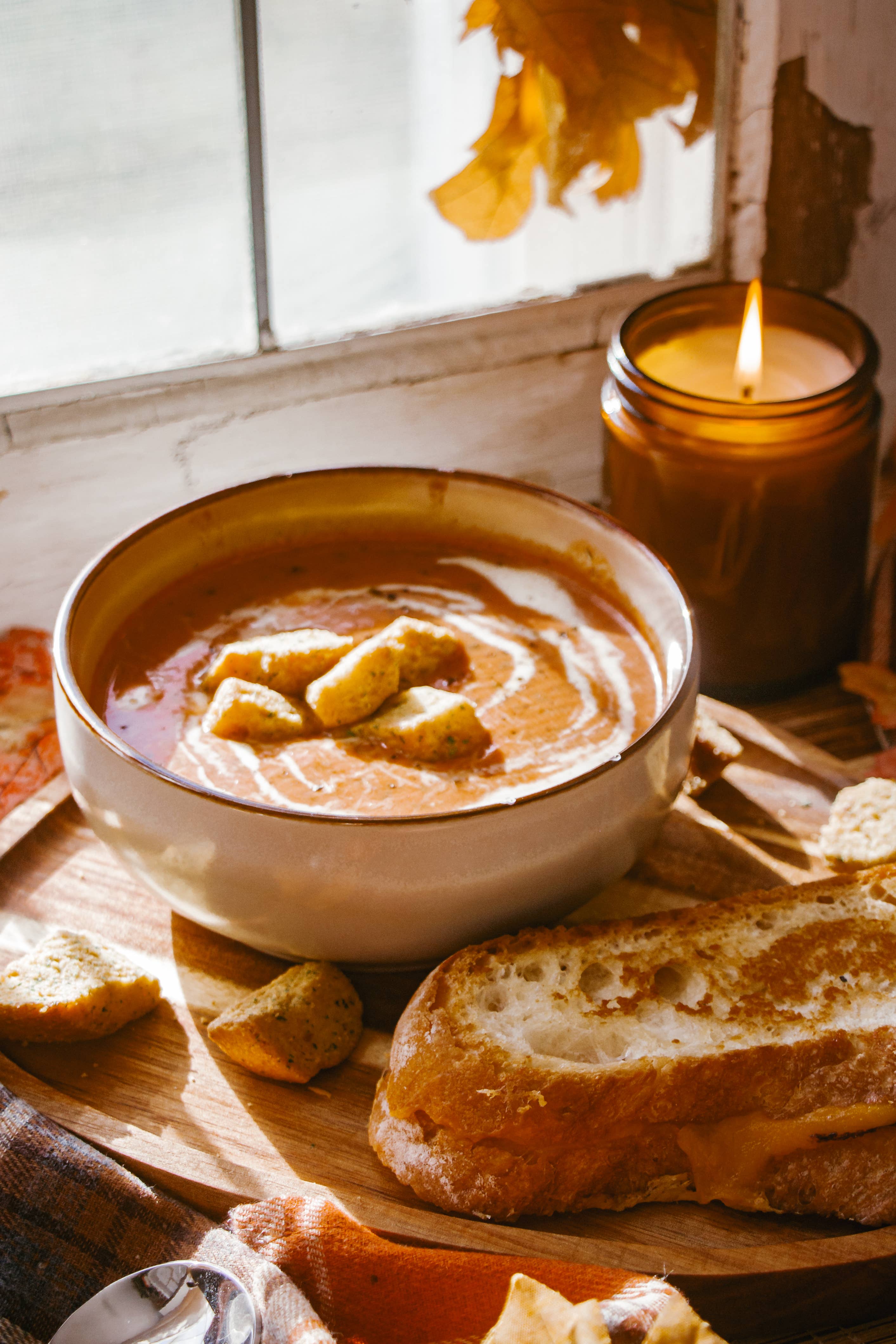Mississippi Delta Tomato Basil Soup