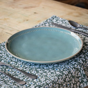 10" Araucana Green Dinner Plate
