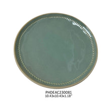10" Araucana Green Dinner Plate
