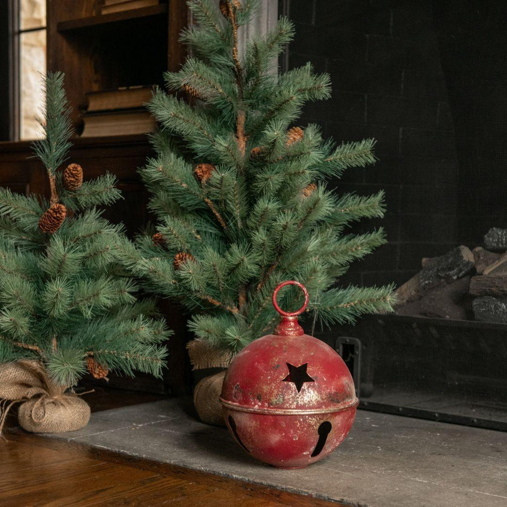 11.25" Red Star Sleigh Bell