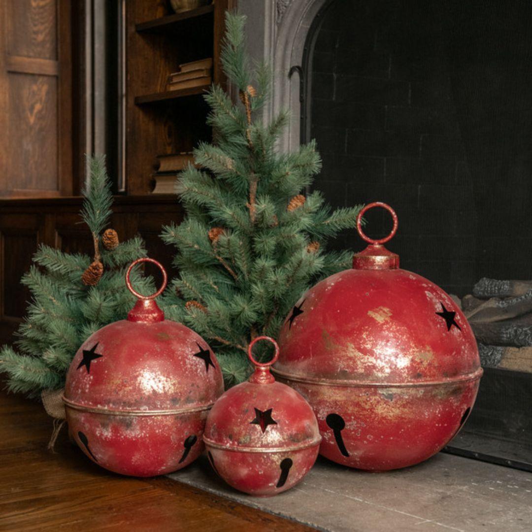 11.25" Red Star Sleigh Bell