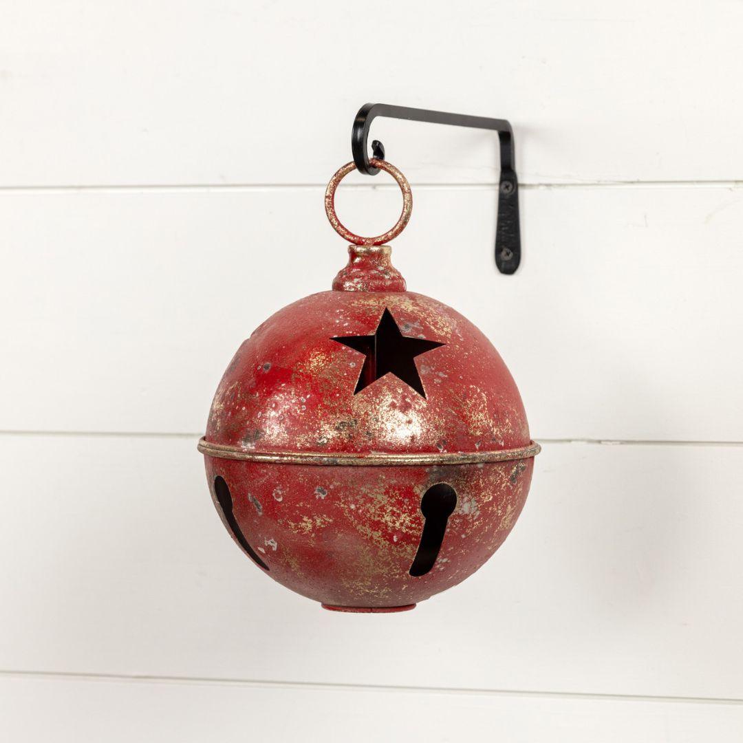 11.25" Red Star Sleigh Bell