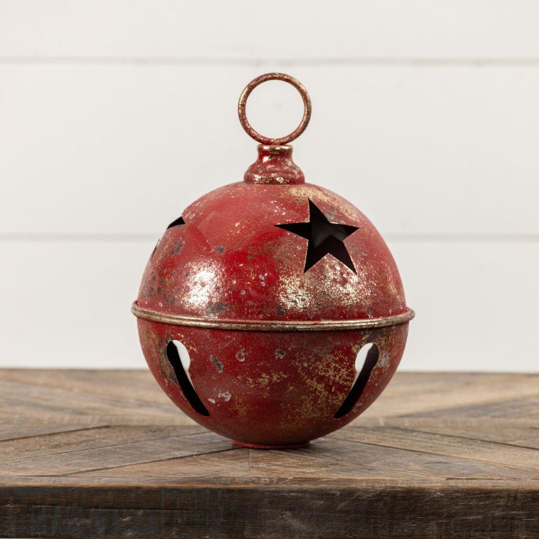 11.25" Red Star Sleigh Bell