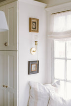 Silhouette of Woman Facing Left Framed Antique Art