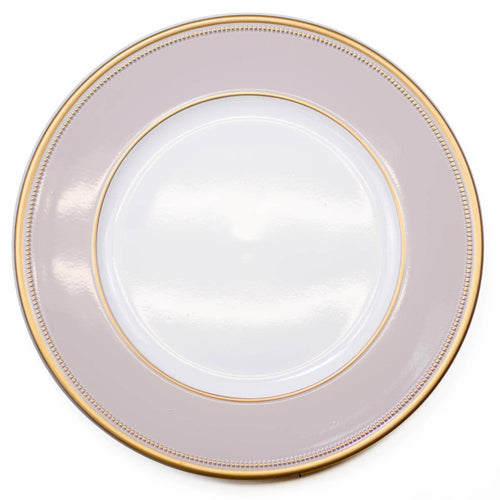 13" Bradford Charger - Pink & Gold