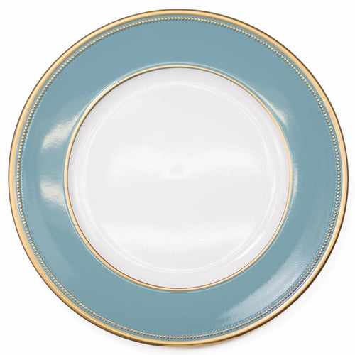 13" Bradford Charger Plate – Blue & Gold