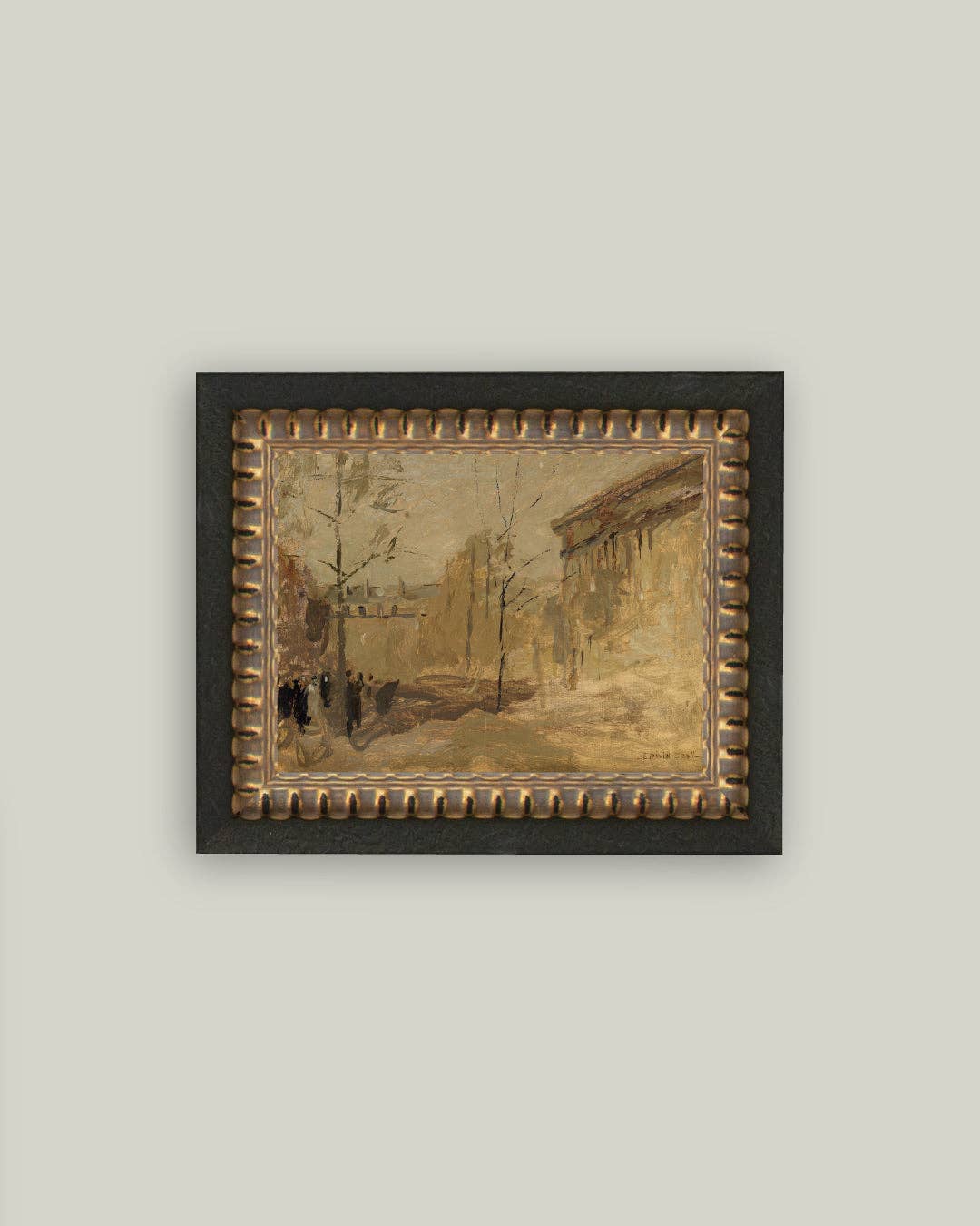 Place De La Madeleine Framed Antique Art