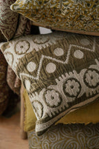 16x24 Velvet Embroidered Pillow