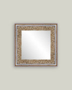 Silver Gold Framed Mirror