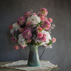 14" Blue Eucalyptus Spray