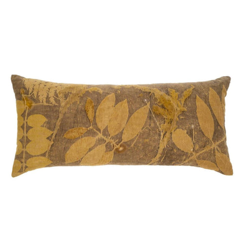 14 inch earth tone lumbar pillow