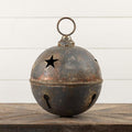 15.75" Grey Star Sleigh Bell