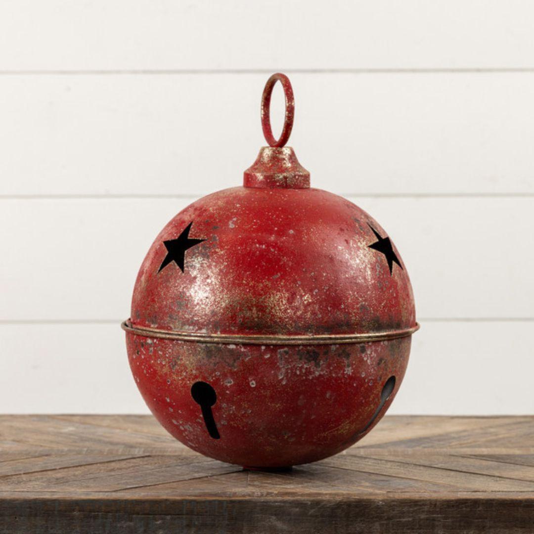 15.75" Red Star Sleigh Bell