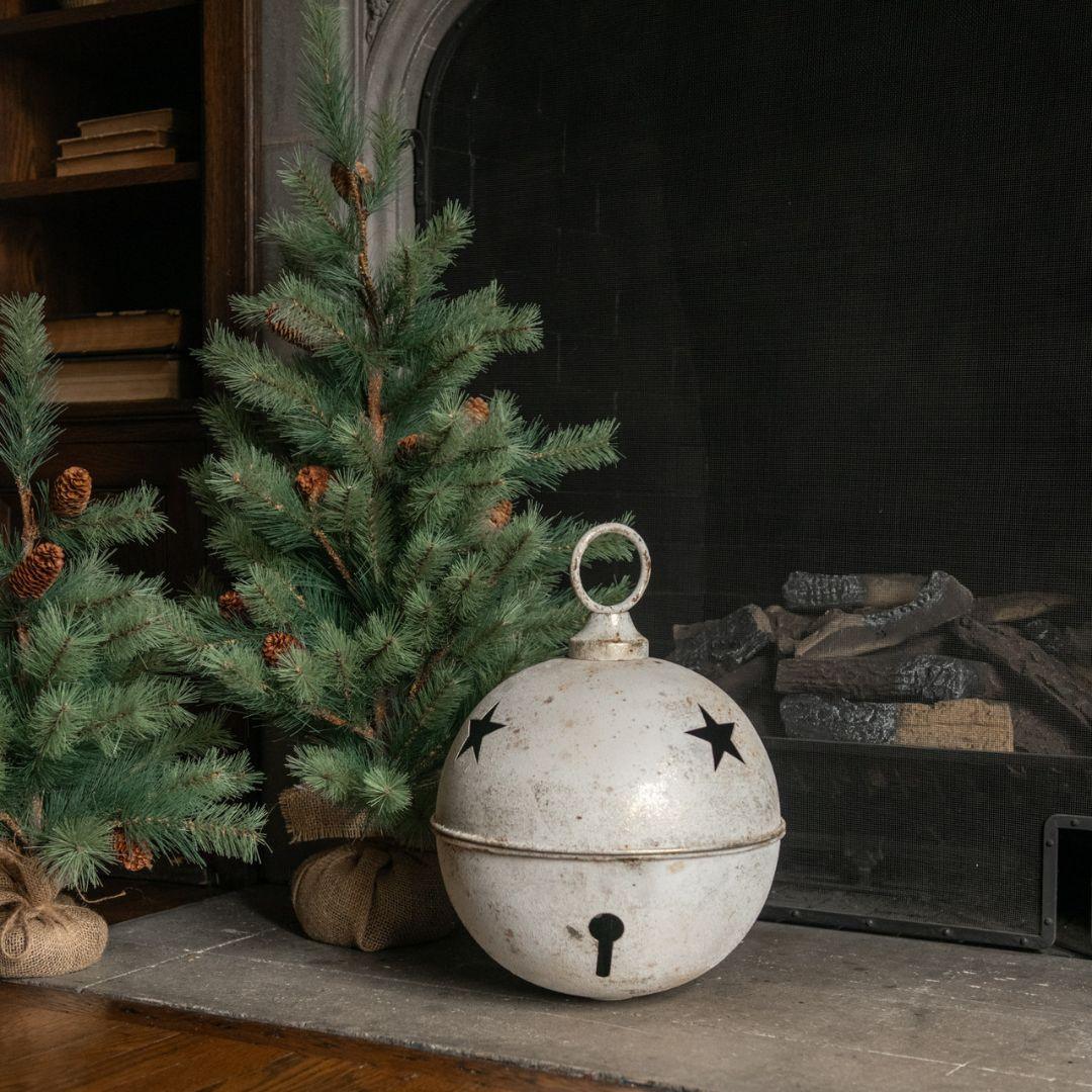 12" White Star Sleigh Bell