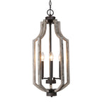 Reyliss 3-Light Wood Chandelier