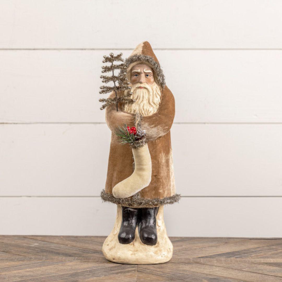 16.5" Fawn Velvet Belsnickle