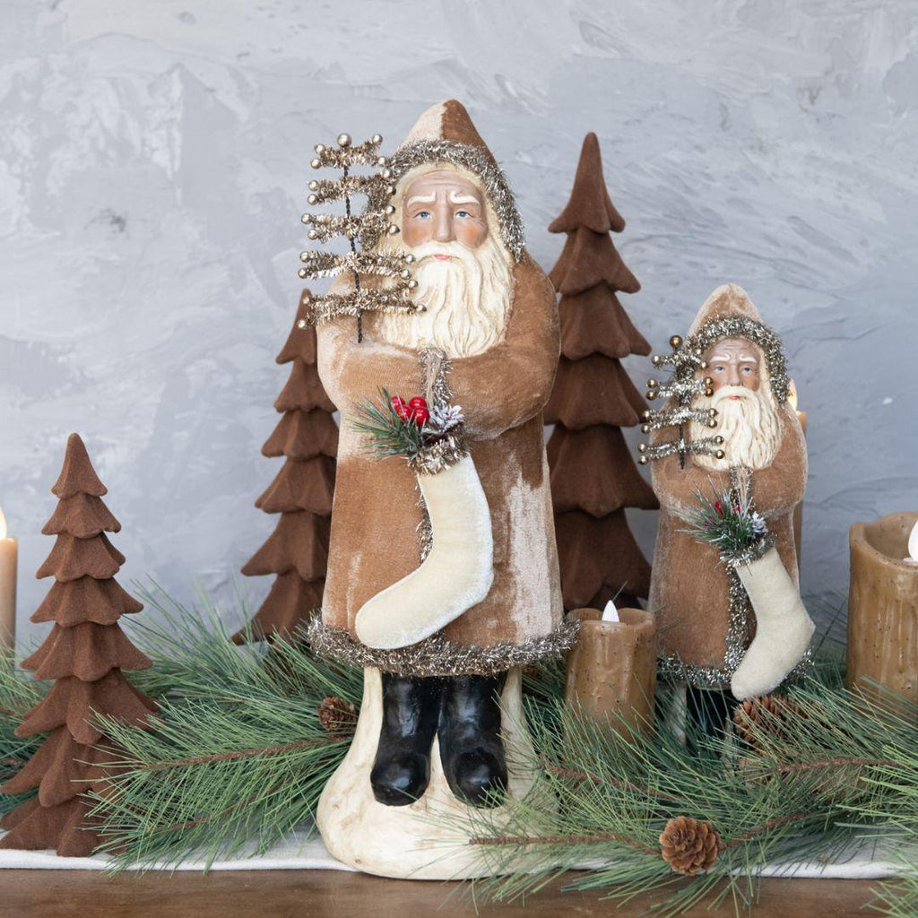 16.5" Fawn Velvet Belsnickle