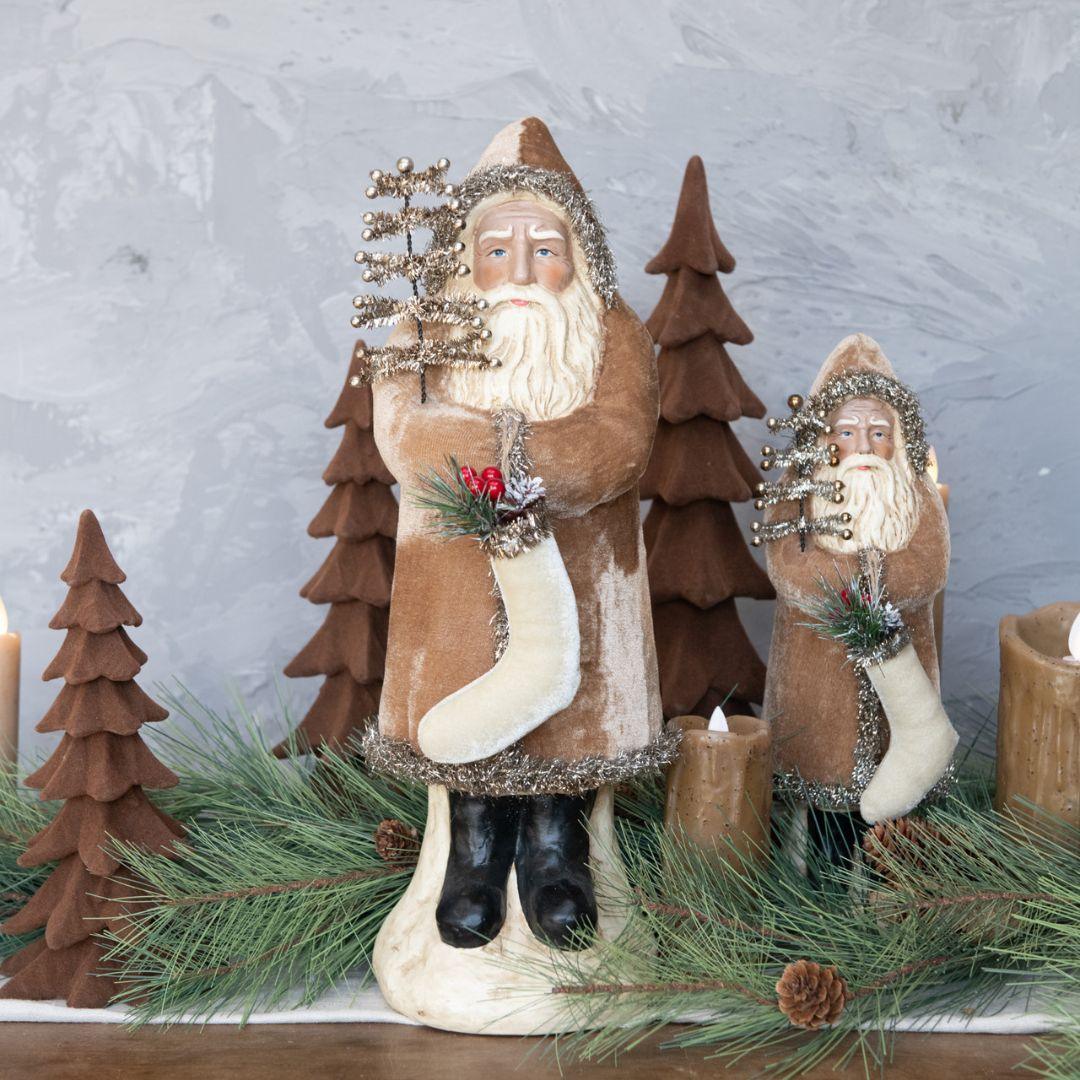 16.5" Fawn Velvet Belsnickle