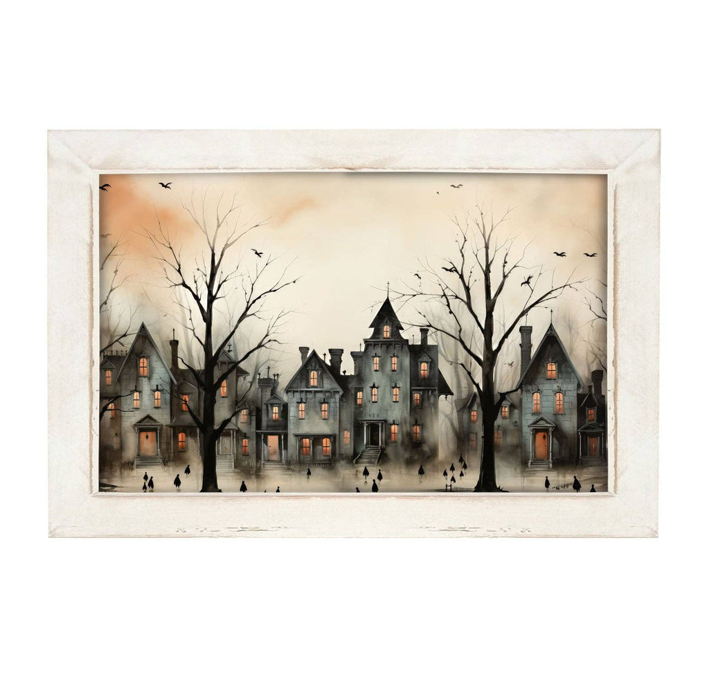 Spooky village - Vertical Frame